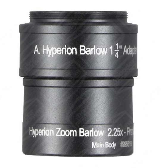 Baader Planetarium Hyperion Zoom 2.25x Barlow lens