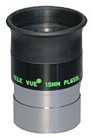 TeleVue 1.25" 15mm Plössl Eyepiece