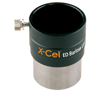 Celestron 1.25" 2x X-Cel ED Barlow Lens