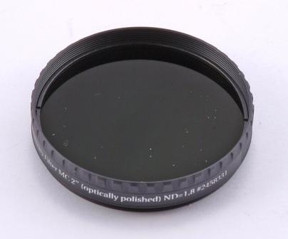 Baader Planetarium 2" ND 1.8 (1.6%) Neutral Density Filter