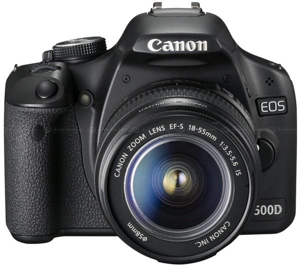 Canon Camera Pro - EOS 500D BLK 18-55 IS